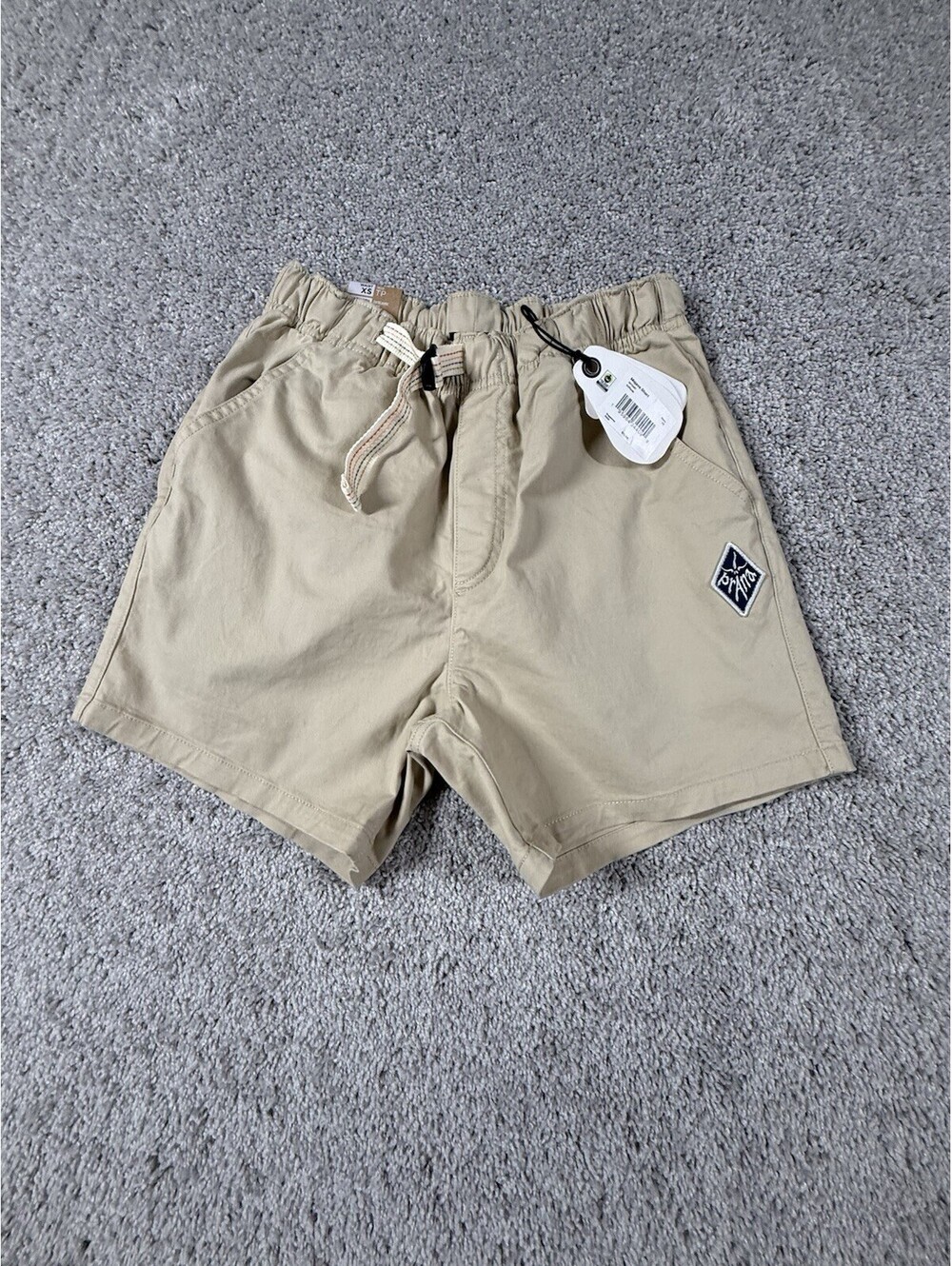 prAna Mojave Shorts Men's Size XS 6 Inseam Organic Cotton Stretch Cliffside